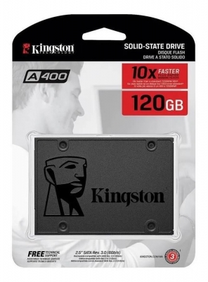 DISCO SSD KINGSTON A400 120GB SATA 3 2.5"