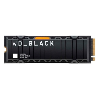 DISCO SSD M.2 WD BLACK SN850X 1TB NVME 7300 MB/S CON HEATSINK COMPATIBLE PLAYSTATION 5 PS5