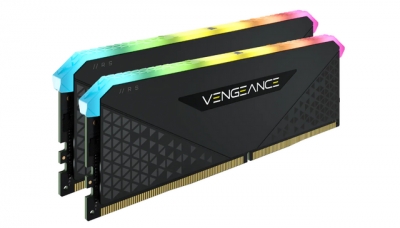 MEMORIA RAM CORSAIR VENGEANCE RGB RS 2X8GB 3600MHZ BLACK