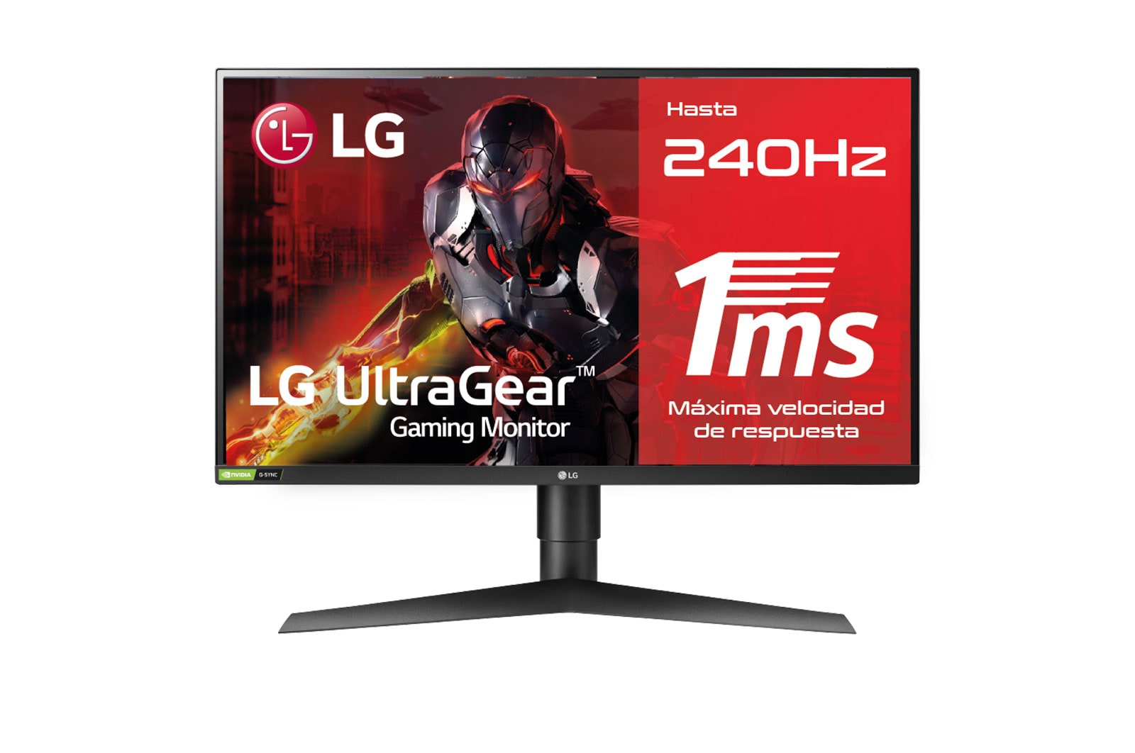 Monitor LG UltraGear 27 Pulgadas 27GP750 Full HD 240Hz IPS 1ms