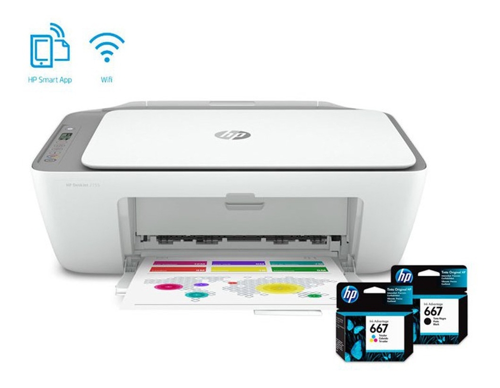 Impresora InkJet HP 2775 Ink Advantage | MyM Computacion | Store