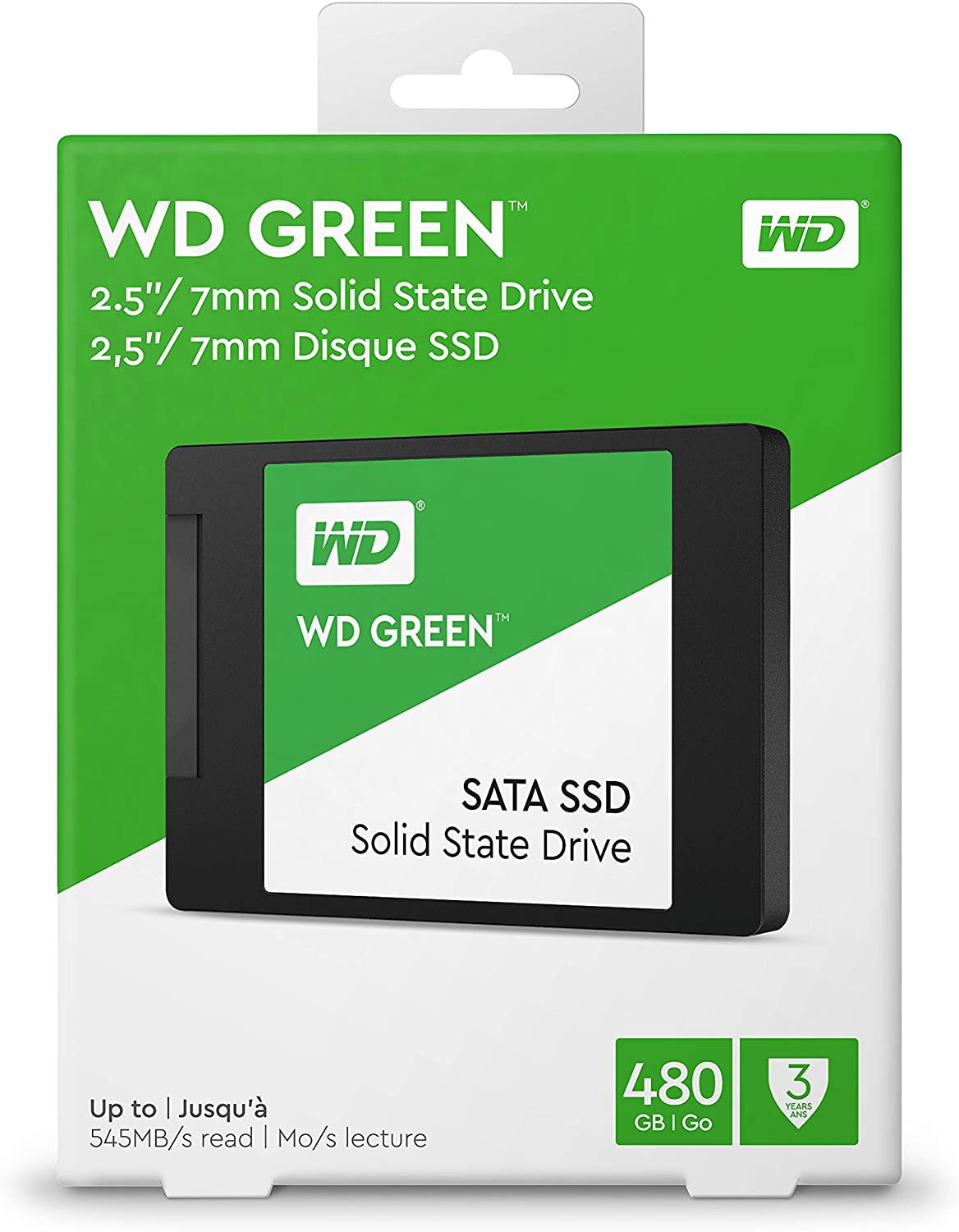 Almacenamiento Solido SATA Western Digital 480GB Green | MyM Computacion | Gaming Store