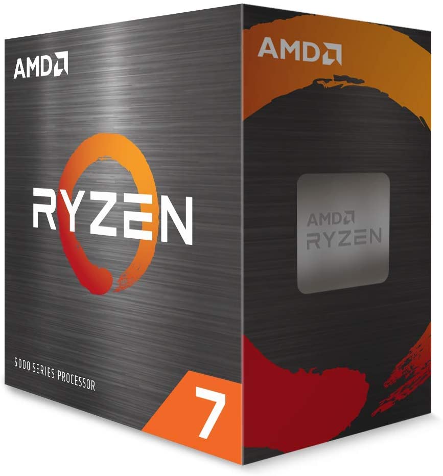 PROCESADOR AMD RYZEN 7 5800X 4.7GHZ SIN COOLER SIN VIDEO AM4