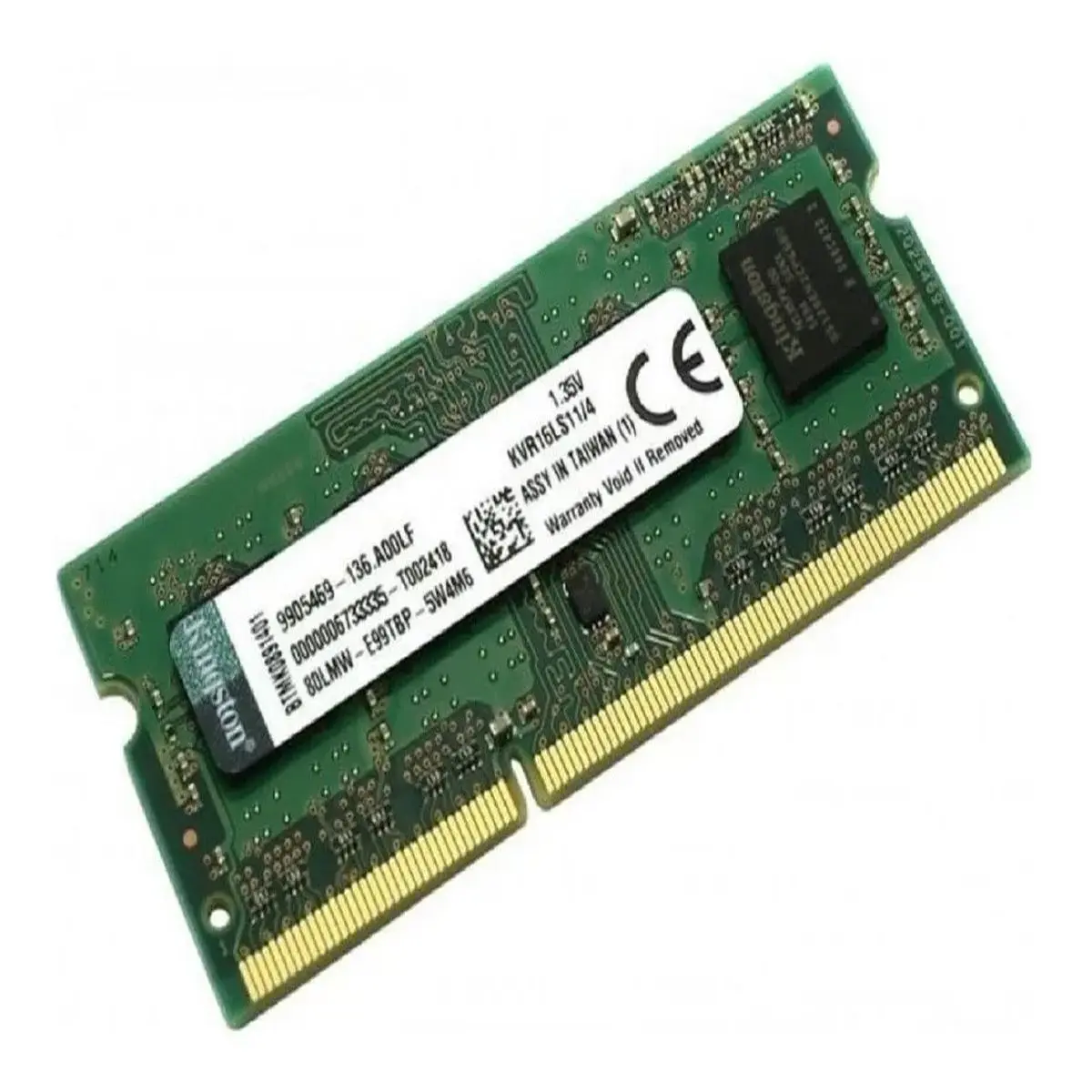 Alexander Graham Bell azufre Estresante Memoria Ram DDR3 SODIMM 4GB Kingston 1600MHz KVR16LS11/4 | MyM Computacion  | Gaming Store