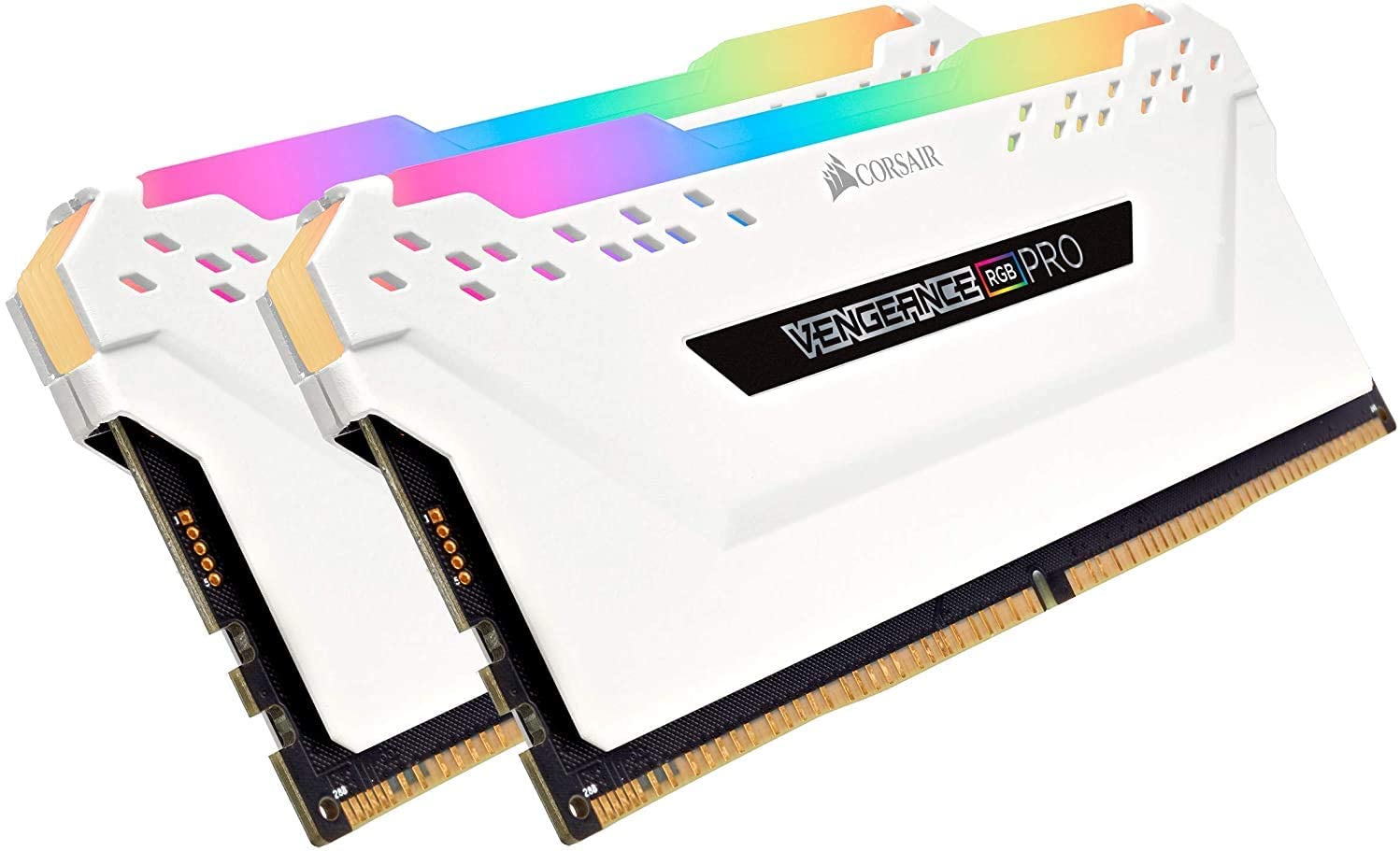 MEMORIA RAM DDR4 16GB (2X8) CORSAIR VENGEANCE PRO RGB WHITE 3200MHZ