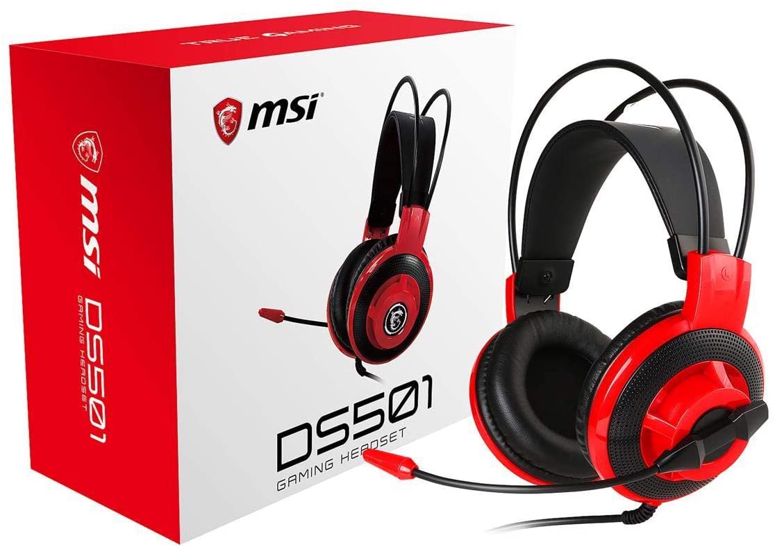 AURICULAR GAMER/PS4/PC MSI 3.5MM GAMING PC DS501