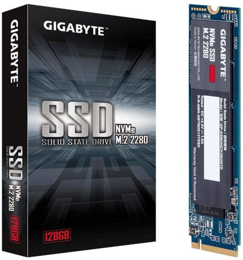 ALMACENAMIENTO DISCO SOLIDO SSD NVME GIGABYTE 128GB M.2 PCIE 4X GP-GSM2NE3128GNTD