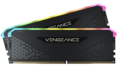 MEMORIA RAM DDR4 16GB (2X8) CORSAIR VENGEANCE RGB RS 3200MHZ CMG16GX4M2E3200C16