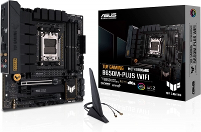 MOTHERBOARD AMD ASUS TUF GAMING B650M-PLUS WIFI AM5