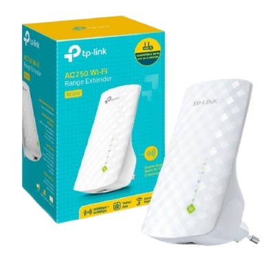 CONECTIVIDAD REPETIDOR WIFI TP-LINK DUAL BAND 300/433MBPS AC750 RE200