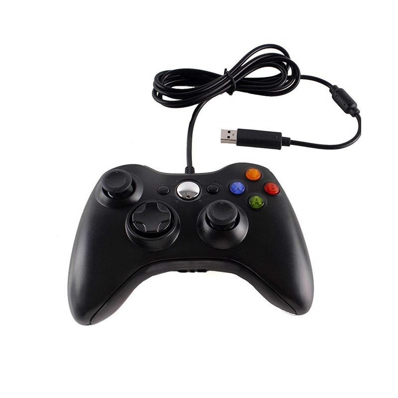Mando con Cable Usb para Xbox 360 Pc Windows Joystick NJX301 Negro I  Oechsle - Oechsle