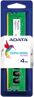 MEMORIA RAM DDR4 4GB ADATA AD4U26664G19-SGN 2666MHZ