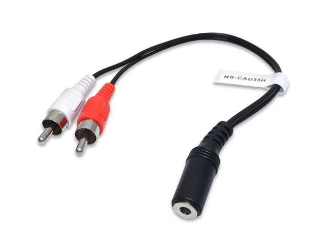 Cable Adaptador Rca Hembra A Mini Plug St M Aw X2 Htec, 47% OFF